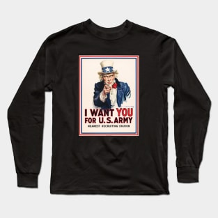 I Want You Long Sleeve T-Shirt